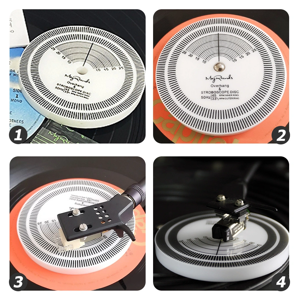 Vinyl Record Player Speed Meter Instrument Rotary Speed Calibration Tool Vinyl RecordSupplies