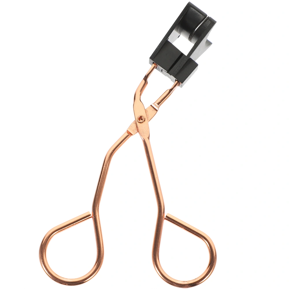 Magnetic False Eyelash Curler Eyelash Clip Clamp Eyelash Applicator Eyelash Tool (Rose Gold)