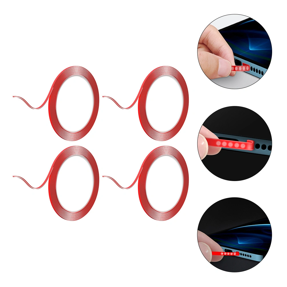 4Pcs Phone Loudspeaker Cleaning Glue Computer Hole Dust Glue Disposable Clean Glue