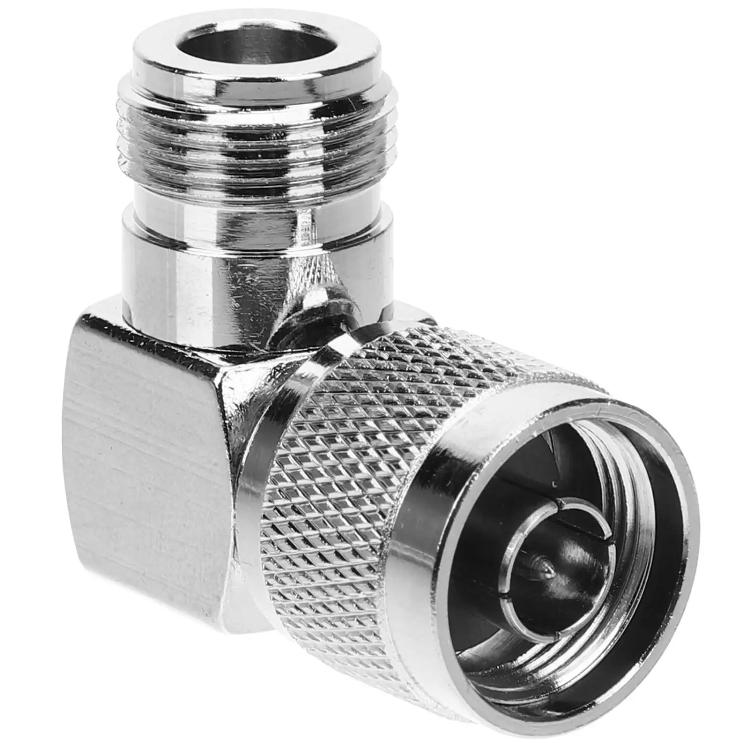 Right Angle Coax Connector N-type Male To Female Cb Radio Cable Adapter