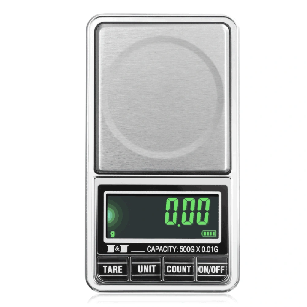 Jewelry Scale Weigh Precision Digital Scale Pocket 1000g/0.1g Reloading Gems Weigh Scale