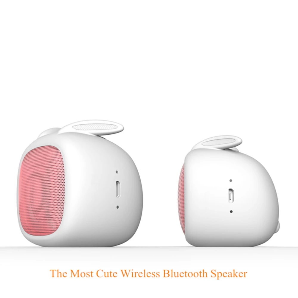 1pc Adorable Mini Speaker Portable Loudspeaker Wireless Outdoor Speaker