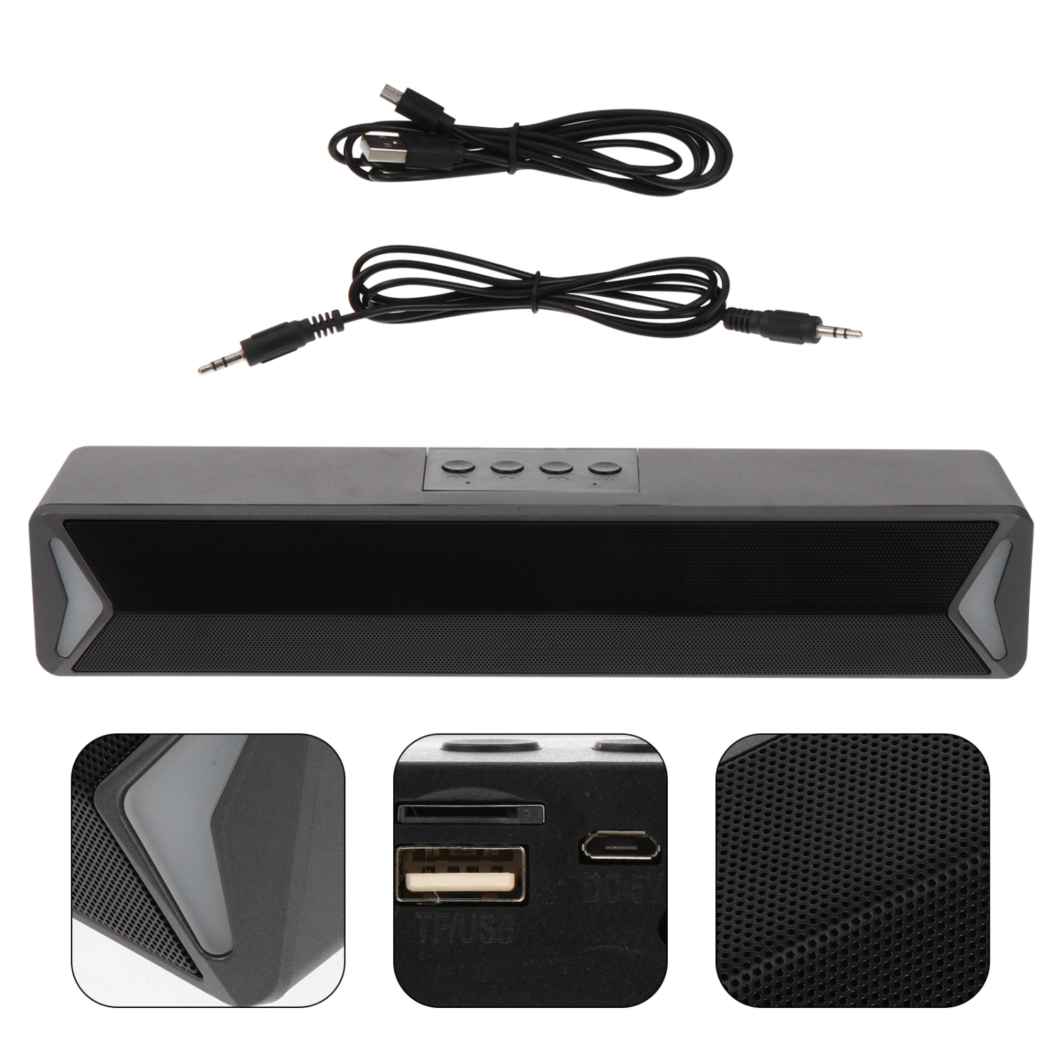 1pc Wireless Overweight Subwoofer Wireless Speaker S13 Wireless 5.0 Tool