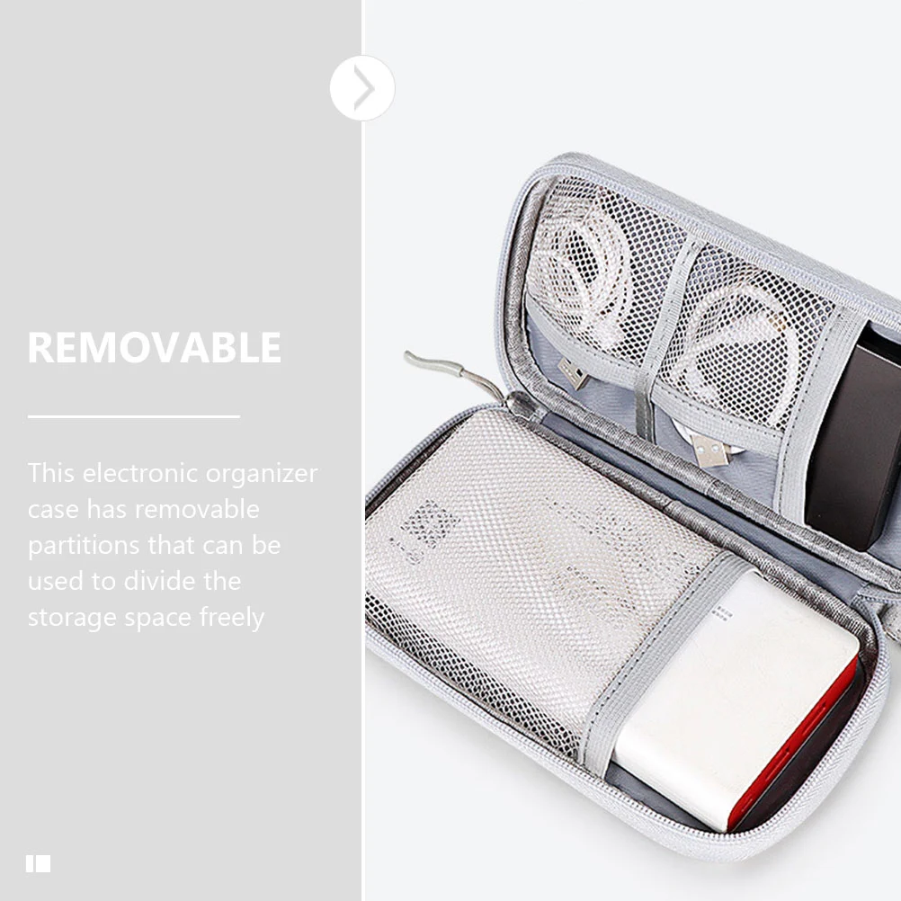 Electronic Organizer Travel Cable Organizer Bag Electronics Storage Pouch