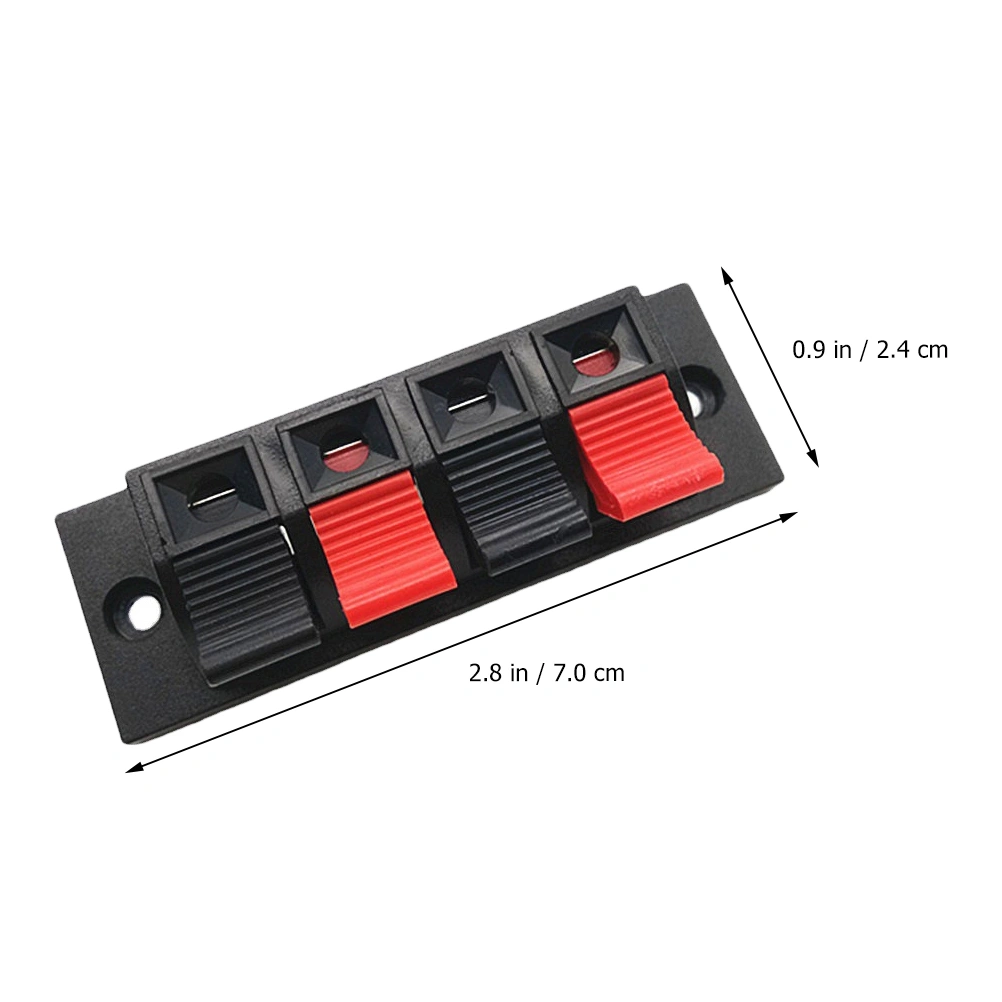 10pcs Speaker Box Connectors Subwoofer Plugs Speaker Box Terminal Binding Post