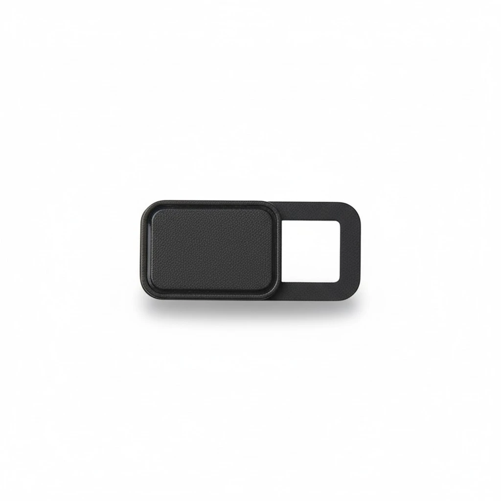6Pcs Metal Oval Shaped Webcam Cover Camera Slider Shutter Privacy Protect Cover for Laptop Tablet Phone Shutter (Black)