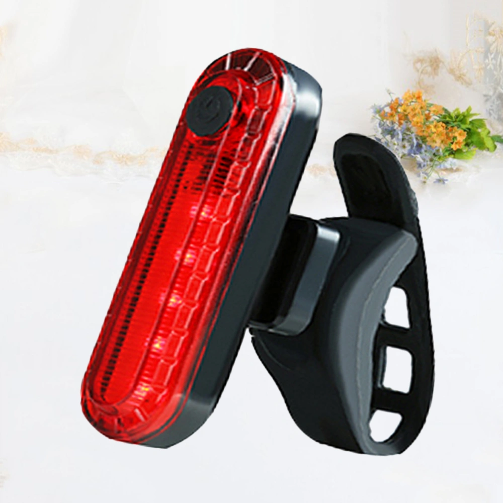 1Pｃ Cycling Night Super Bright Red LED Rear Tail Light Bike Safety Light Waterproof Bike Accessories