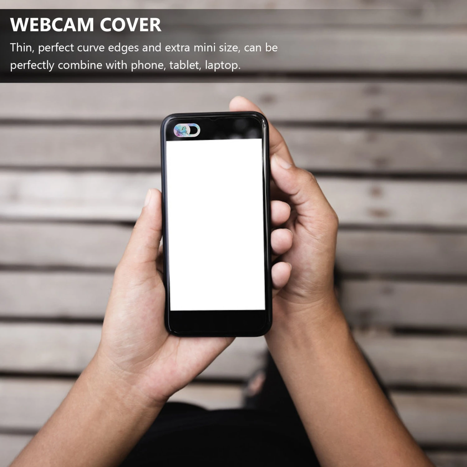 6pcs Webcam Cover Pc Camera Protective Cover Animals Printed Camera Cover Slide