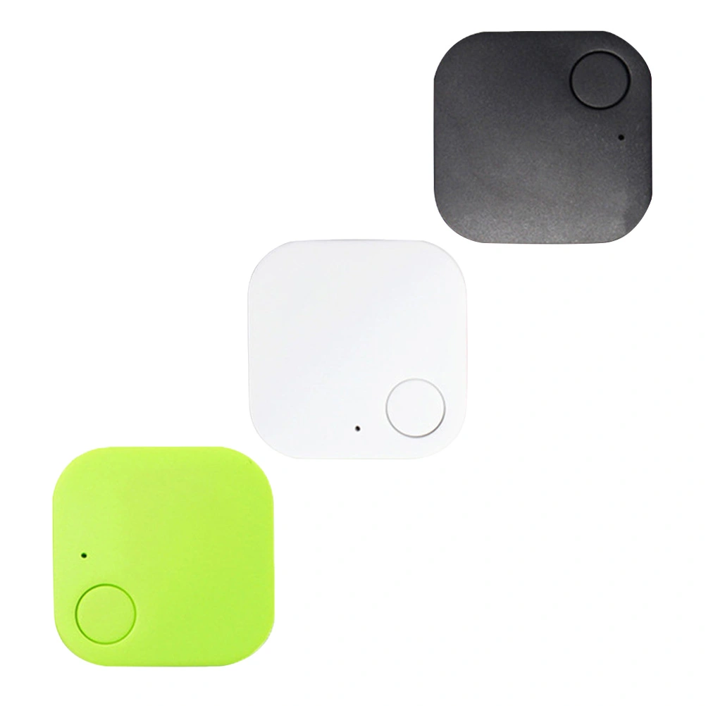 3pcs Smart Finder Pet Alarm Wireless4.0 Anti-lost Sensor Remote Selfie Shutter Seeker for Kids Bag Wallet Keys Car Smart Phone (Black+Green+White)