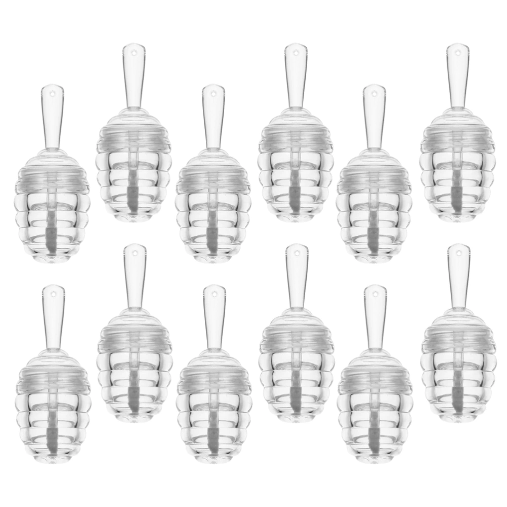 12pcs Lip Honey Empty Tube Lipstick Tube Mini Beehive Shape Lip Gloss Tube