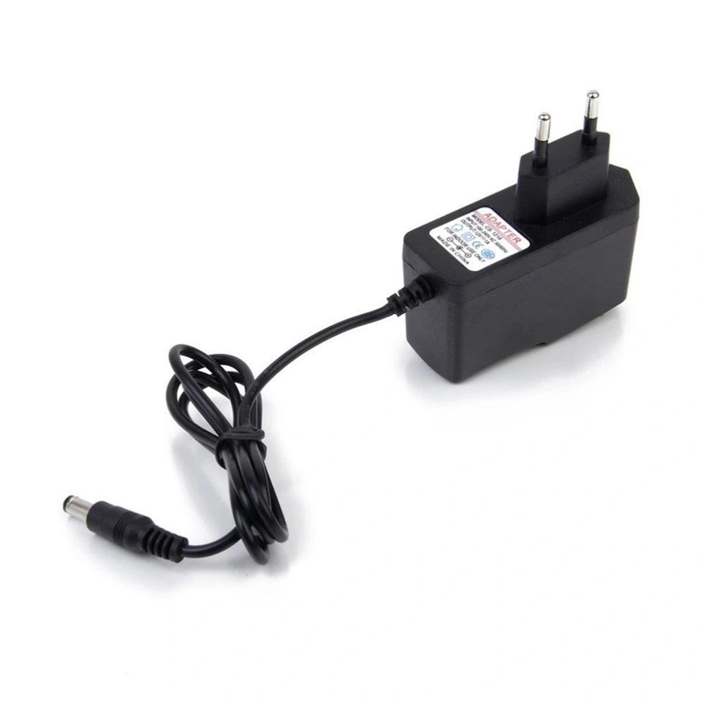 EU-plug 12V 1A CCTV Security Camera Monitor Power Supply Adapter