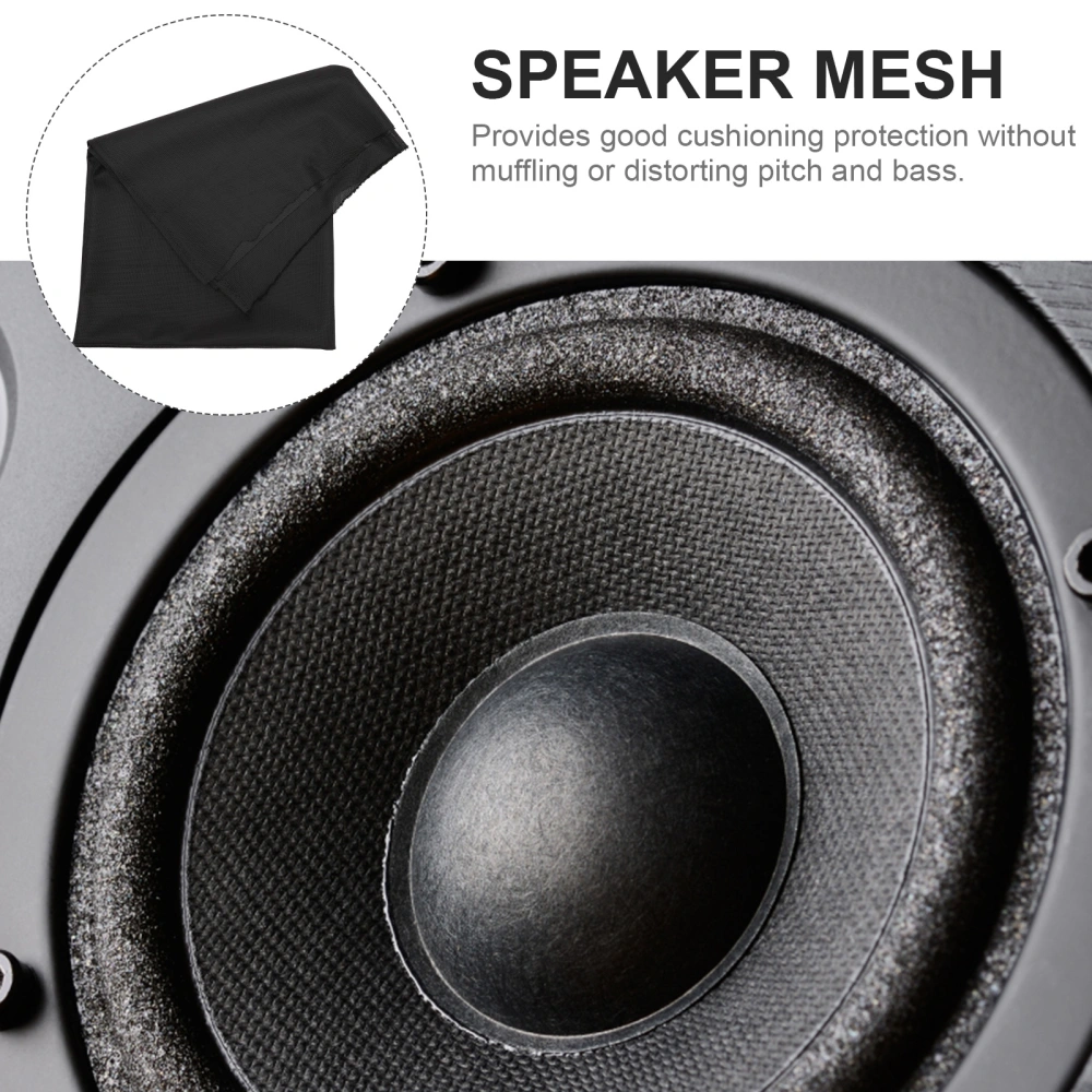 Speaker Grill Cloth Breathable Protective Mesh Cloth Replacement For Speaker