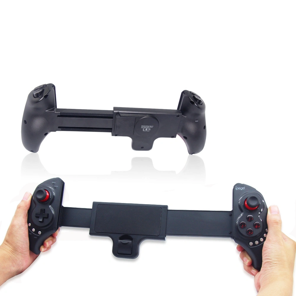 Universal WirelessGamepad Joystick Telescopic Game Controller Handle for Android Smartphone Tablet Black)
