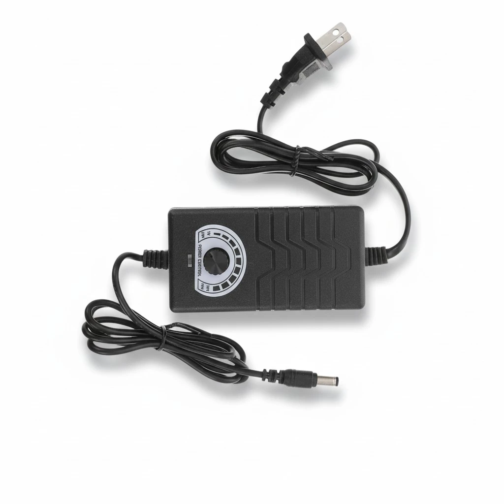 Adjustable Power DC Adapter Adjustable Power Supply Plastic Power Adapter US Plug