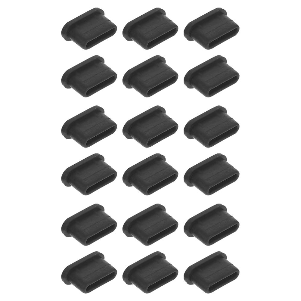 40Pcs Silicone Type-C Dust Plugs for Type-C Port on Phone Dust Plugs Phone Charge