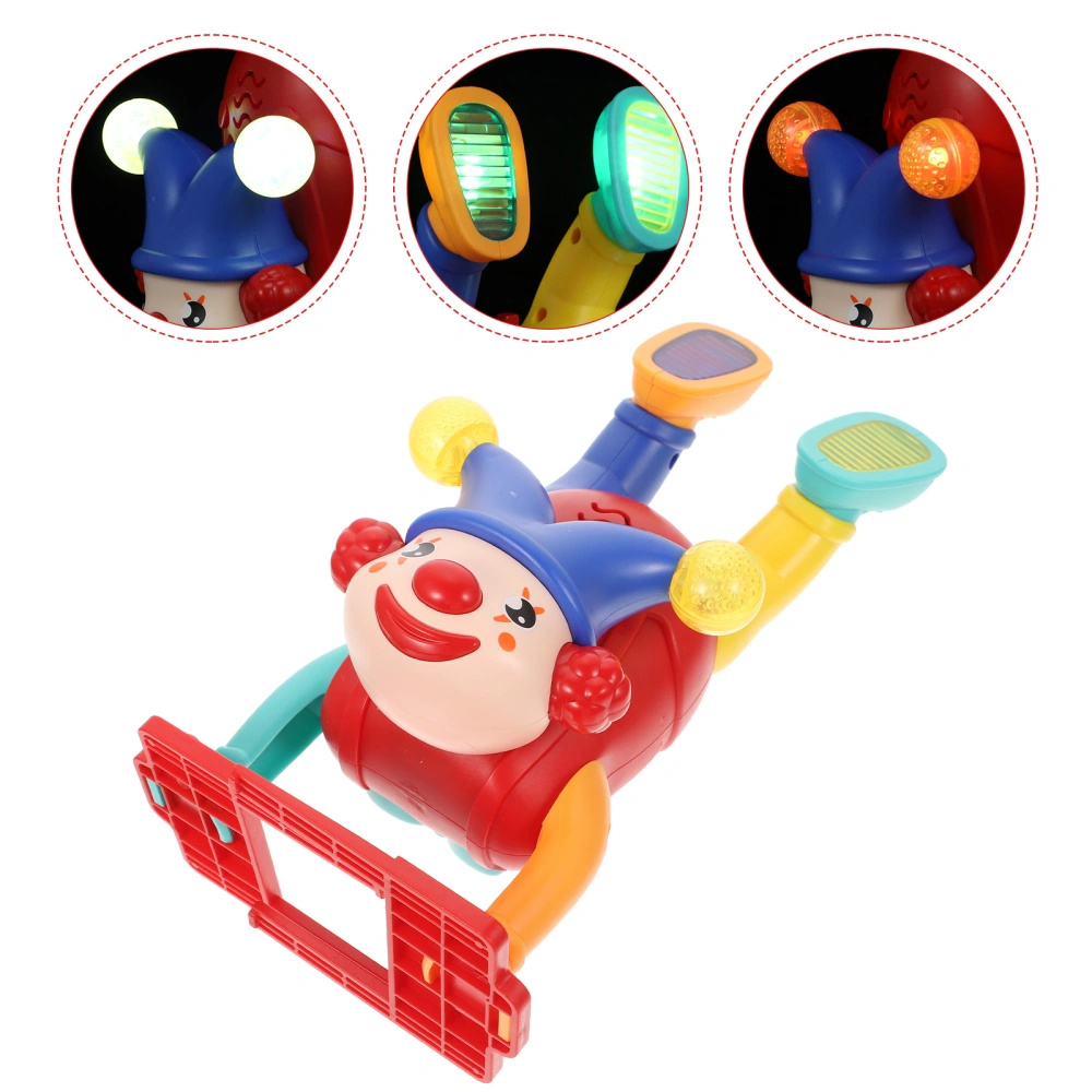 Interesting Clown Shaped Toy Adorable Kids Plaything Wear-resistant Children Toy Kids Accessory