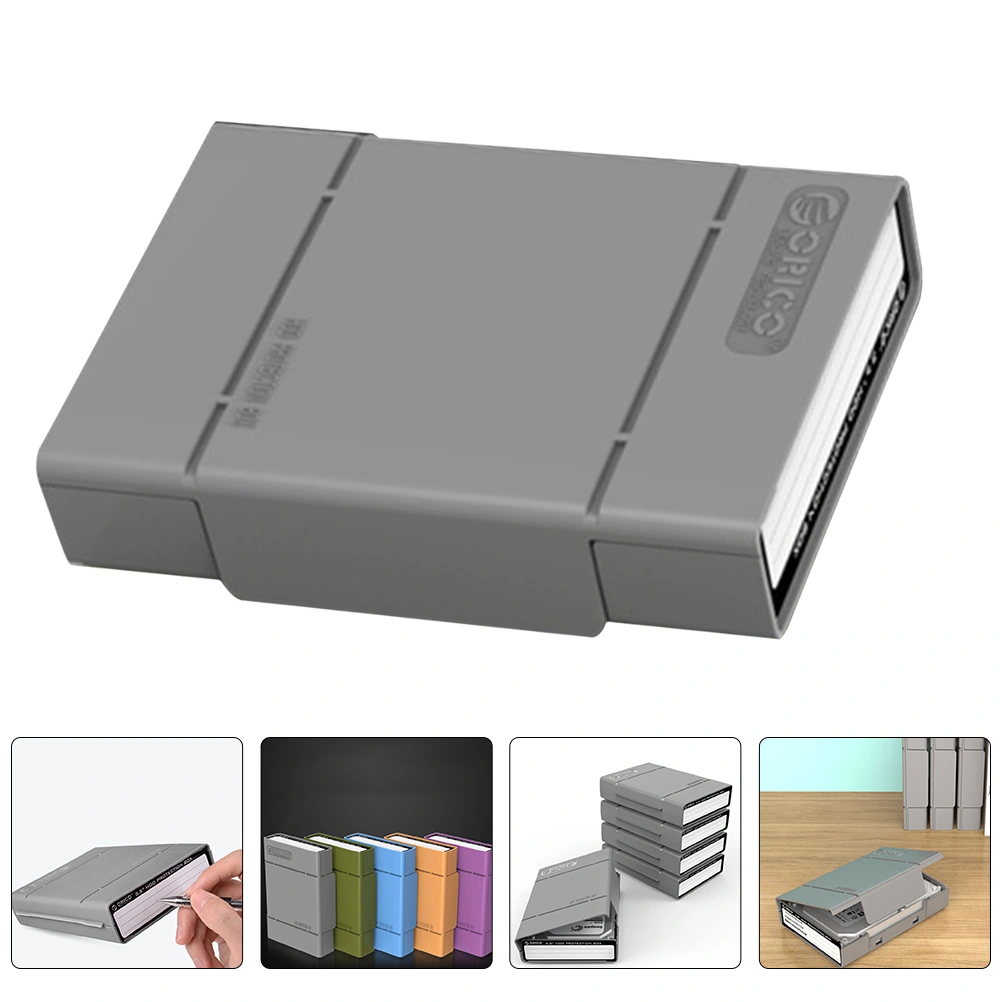 Hard Drive Case Hard Carrying Case 3.5 Inch HDD Small Protective Carrying Case