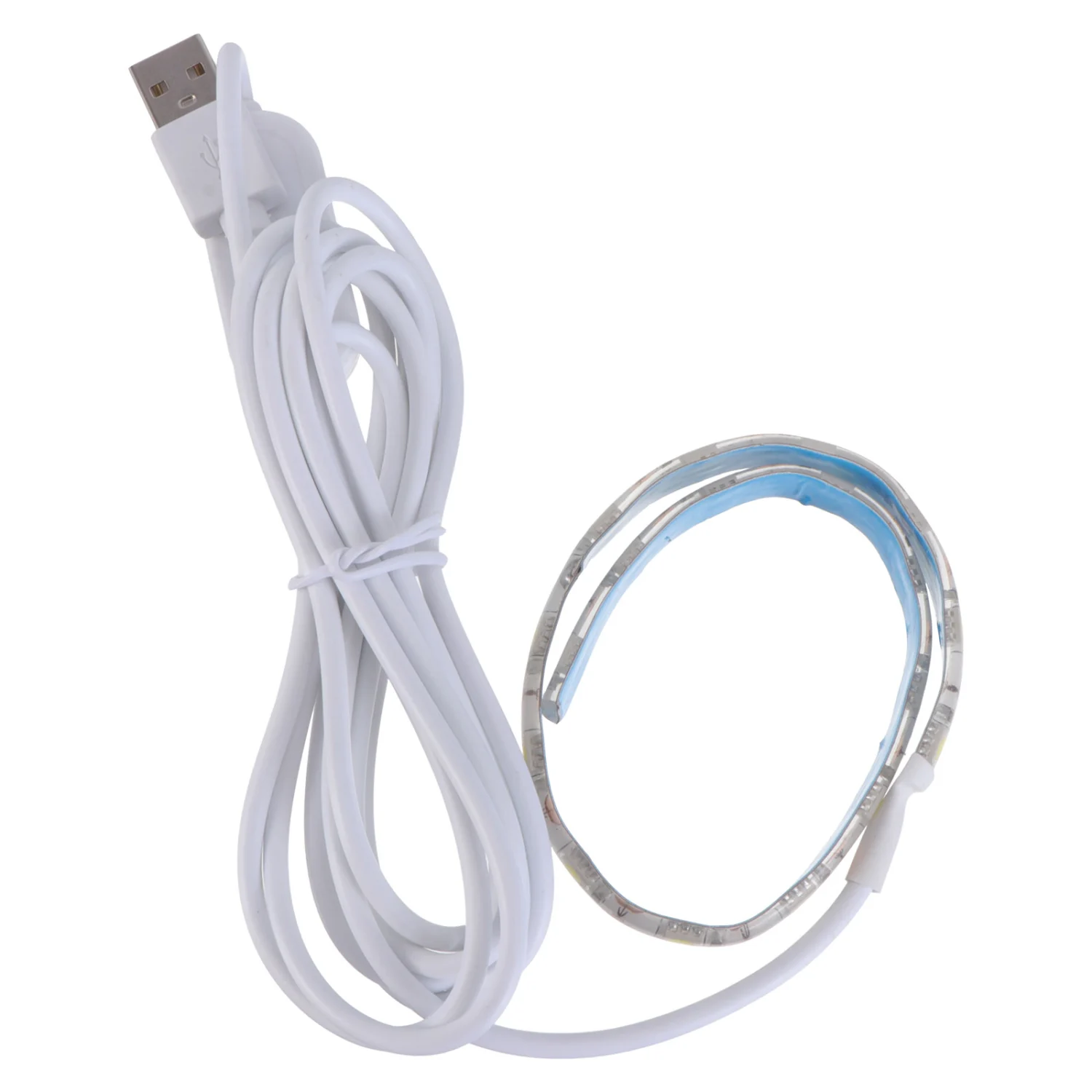 2pcs Eco-friendly LED Strip USB Powered Lighting Tool Useful Sticky Light Strip for Sewing Machine