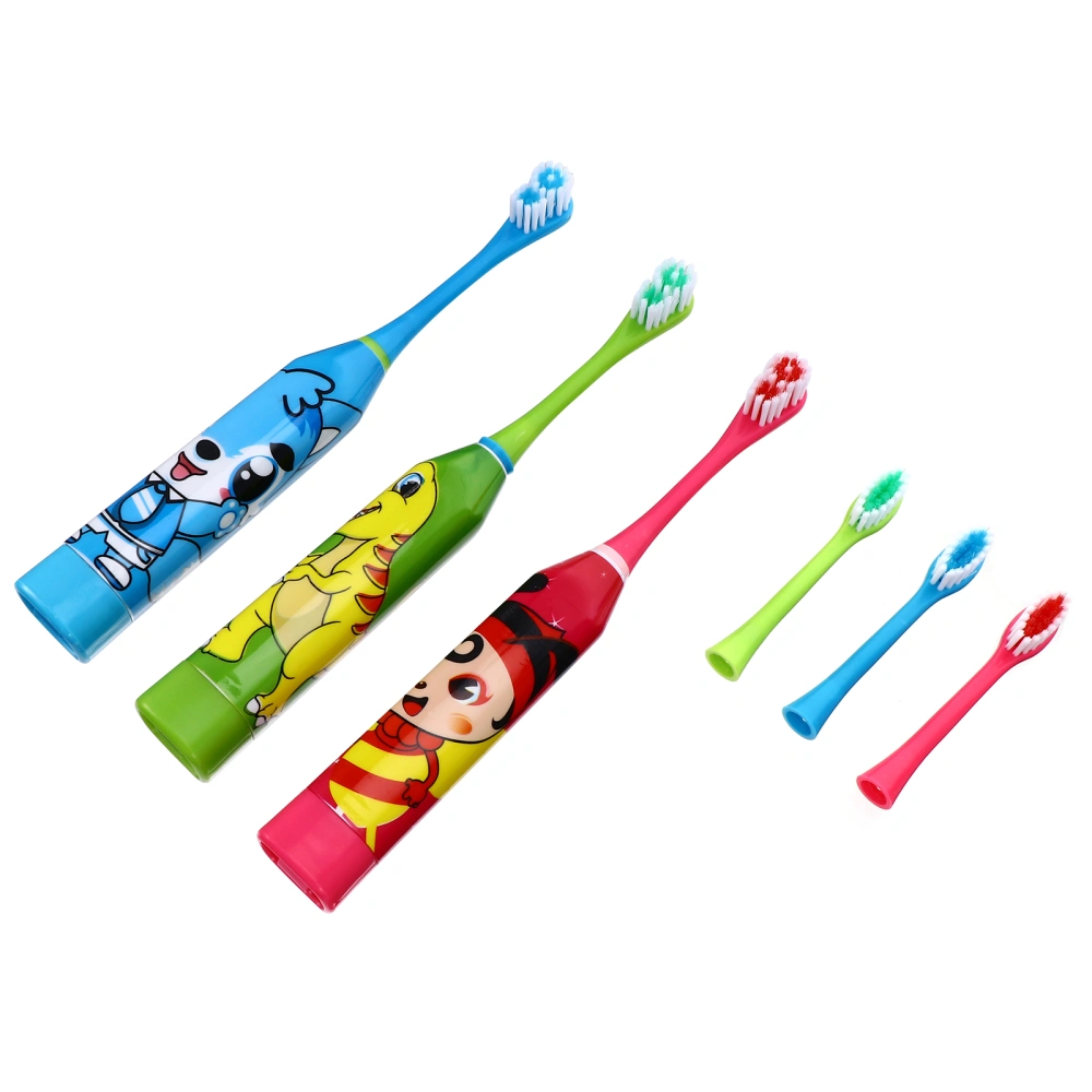 1 Set Kids Electric Toothbrushes Automatic Sonic Toothbrushes (Assorted Color)