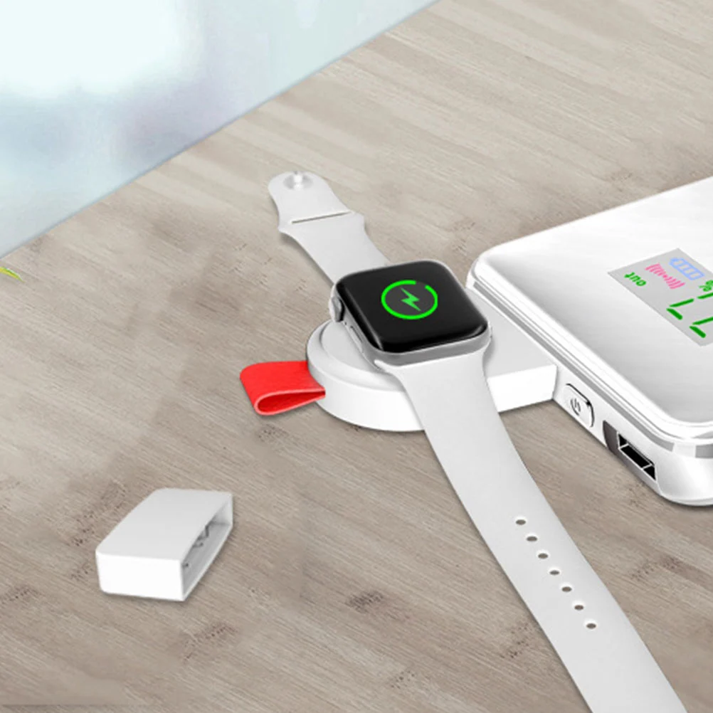 Mini Wireless Portable Charger for Watch Charger Fast USB Charger Magnetic Quick Charging Cable Charger Adapter