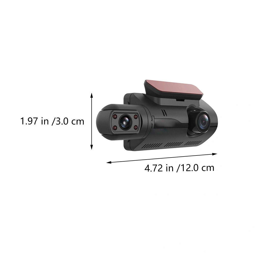 Dual Lens Dash Cam 1080P Car Video Camera Driving Recorder Night Vision Camera