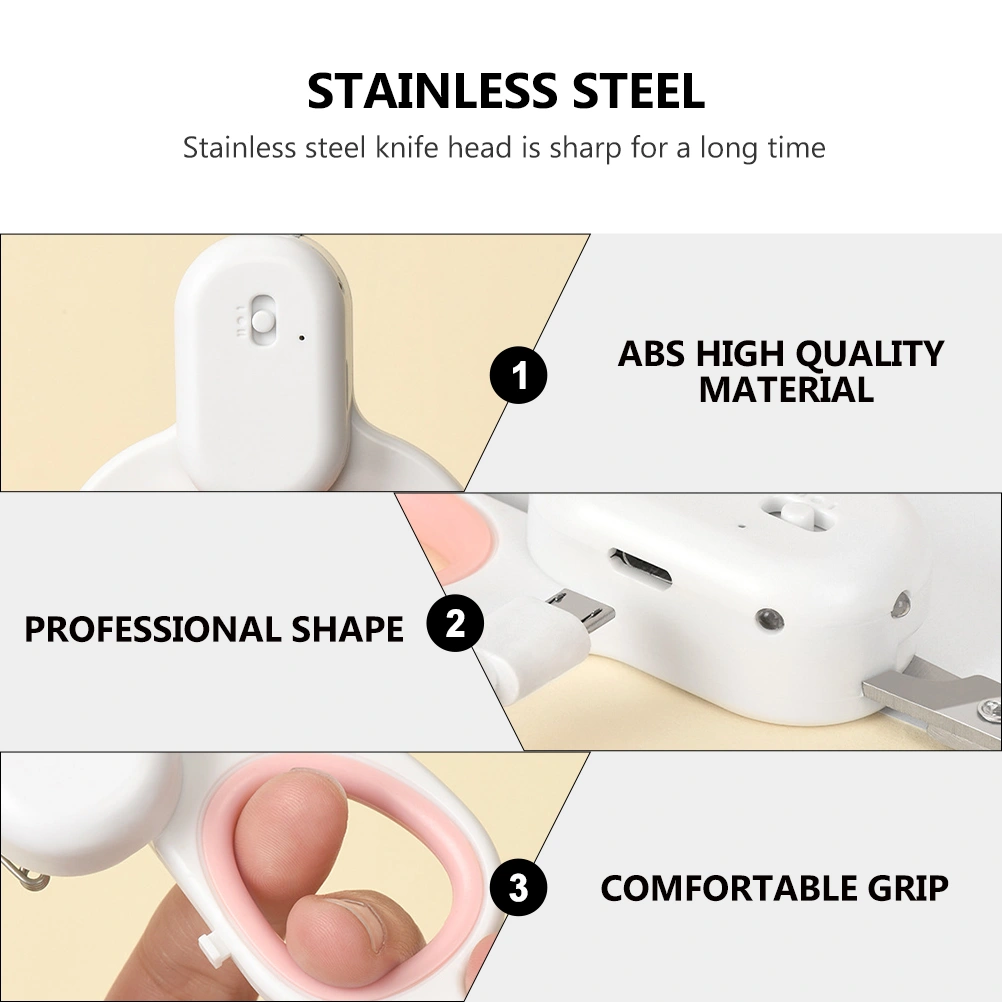 Pet Nail Clipper with LED Light Professional Pet Nail Trimming Grooming Tool
