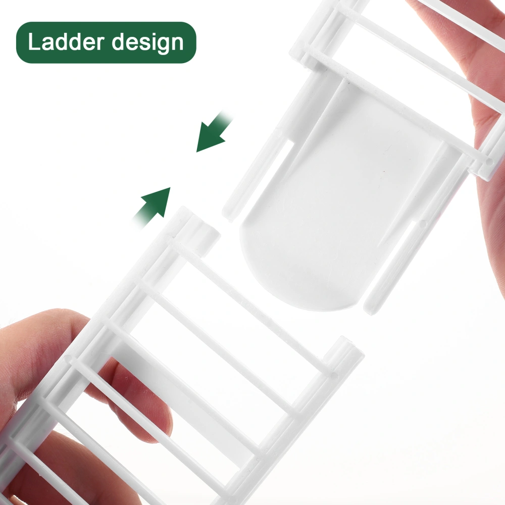 Electronic Climbing Ladder Santa Christmas Decoration Doll Ornament No Battery