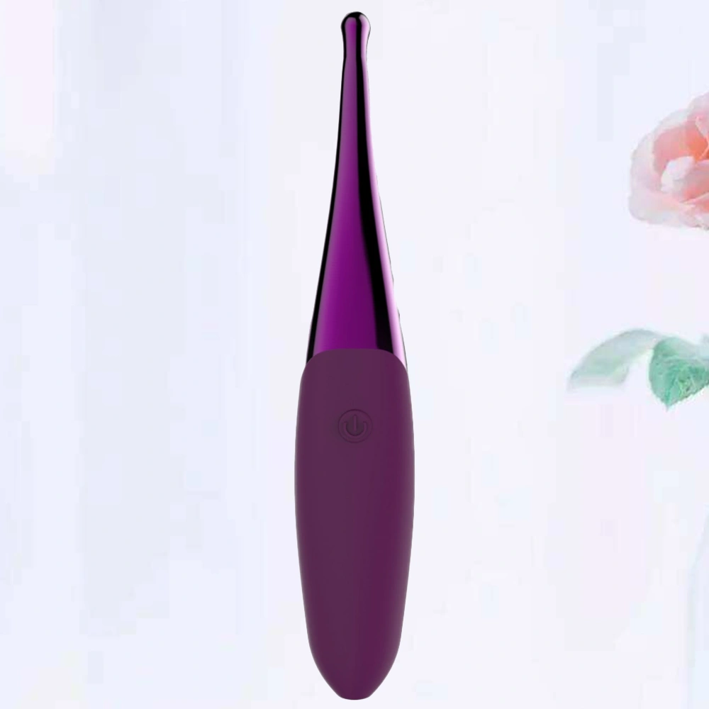 USB Charging Masturbator Vibrator Sex Toy Sexual Vibrator Massager Sex Massager Stick for Women Ladies Females (Purple)