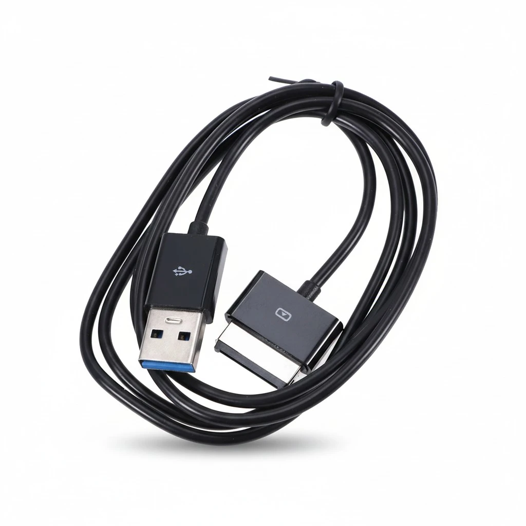 40-Pin Short USB 3.0 Cable Compatible with TF101/TF201/TF300/TF700T/SL101 (Black)