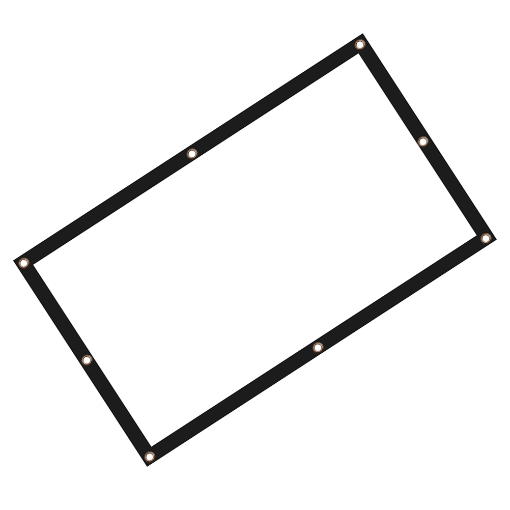 1PC Projector Screen Portable Projector Screen White High End Fiber Projection Screen Synthetic Projector Special Screen for Business Education Home Theater Size 4:3 84 Inches White