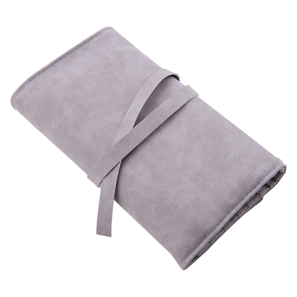 Multi-functional Makeup Brush Organizer Makeup Folding Rolling Bag for Travel