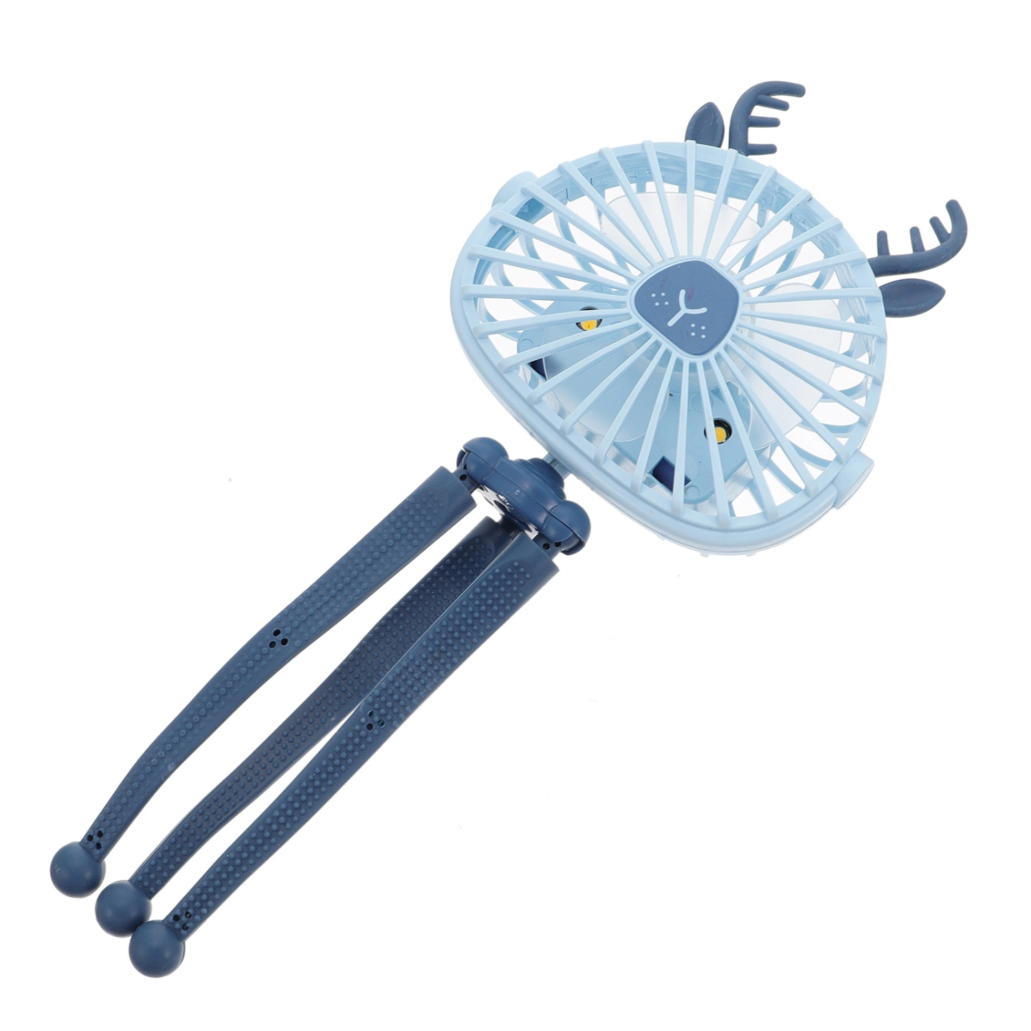 1Pc USB Desktop Fan Portable Silence Stroller Fan Deformation Bracket Fan