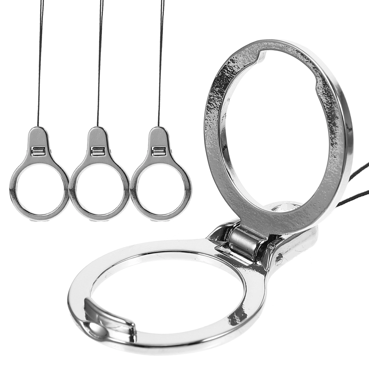 4Pcs Cell Phone Ring Holder Stand Smartphone Lanyard Mobile Phone Accessory