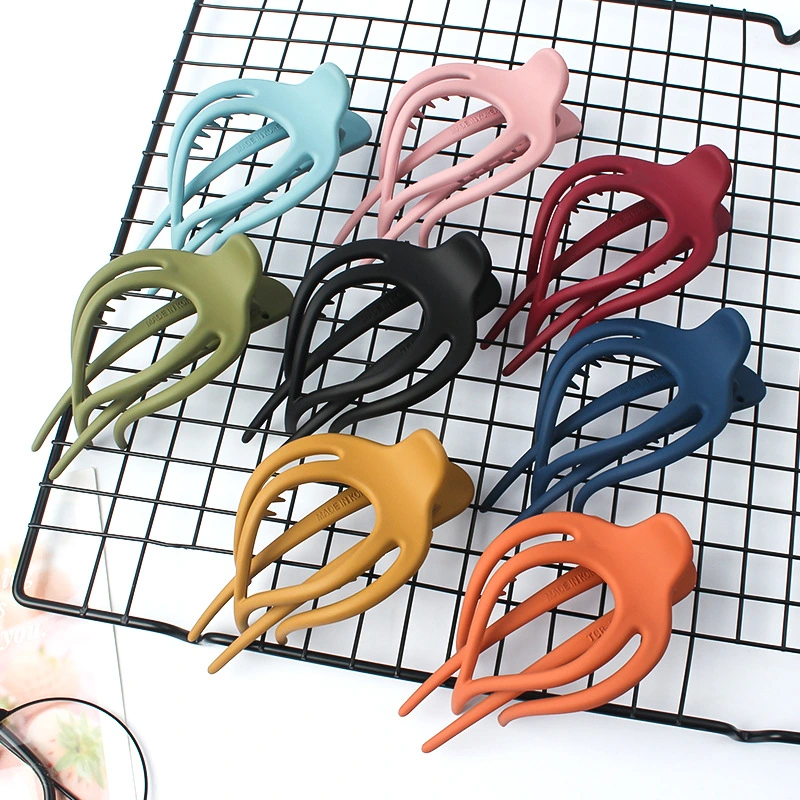 6pcs Womens Hair Clips French Hair Claw Clip Plastic Hair Claw Clips Hair Styling Tools