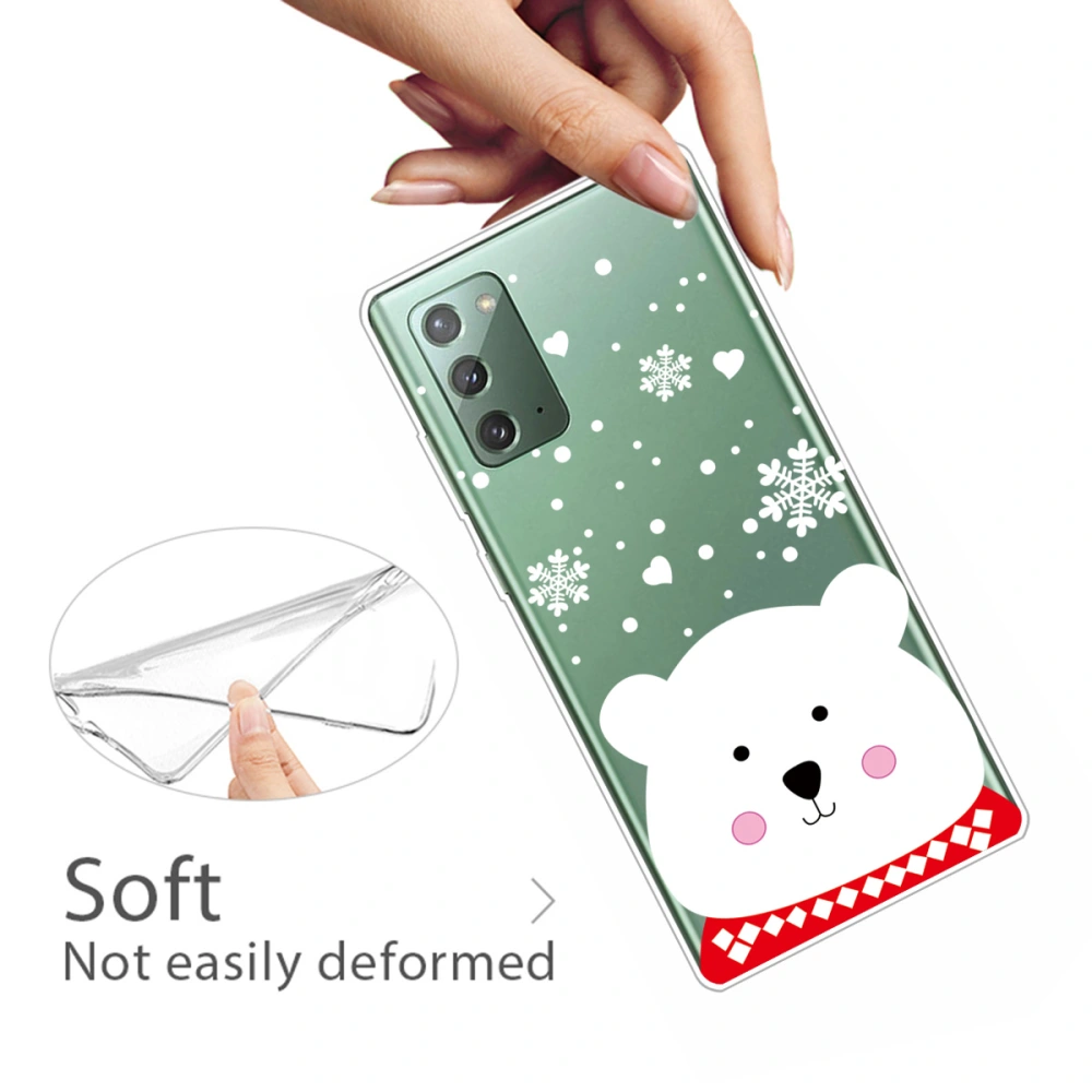 Christmas Phone Cover Shell Phone Case Compatible for Galaxy Note 20