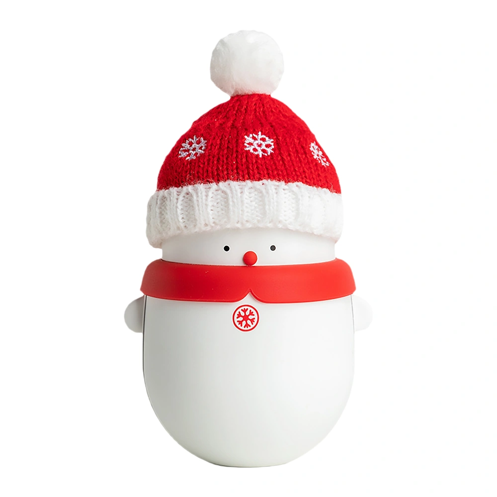 1PC Christmas Snowman Hand Warmer USB Power Bank Portable Charging Treasure