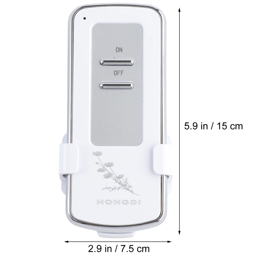 220V Single Channel Wireless Switch Digital Switch for Lamp LED Light Droplight Fluorescent Lamp (Battery Not Included)