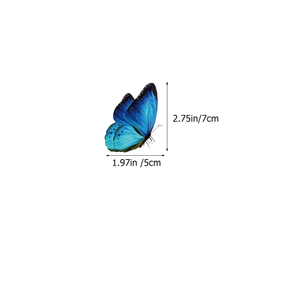 50Pcs Butterfly Stickers Butterfly Decal Small Stickers for Water Bottles Cup Laptop Refrigerator Phone