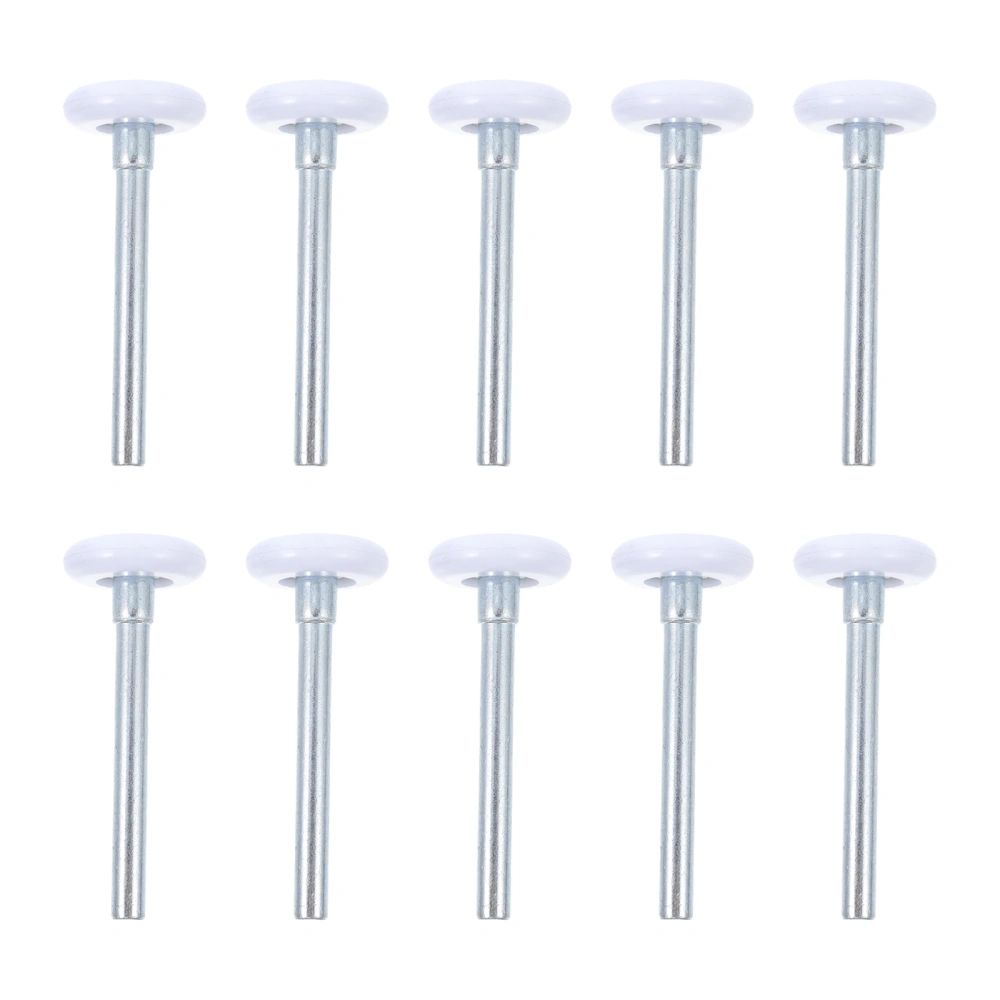 10Pcs Practical Nylon Wheels Garage Door Rollers Garage Door Guide Wheels