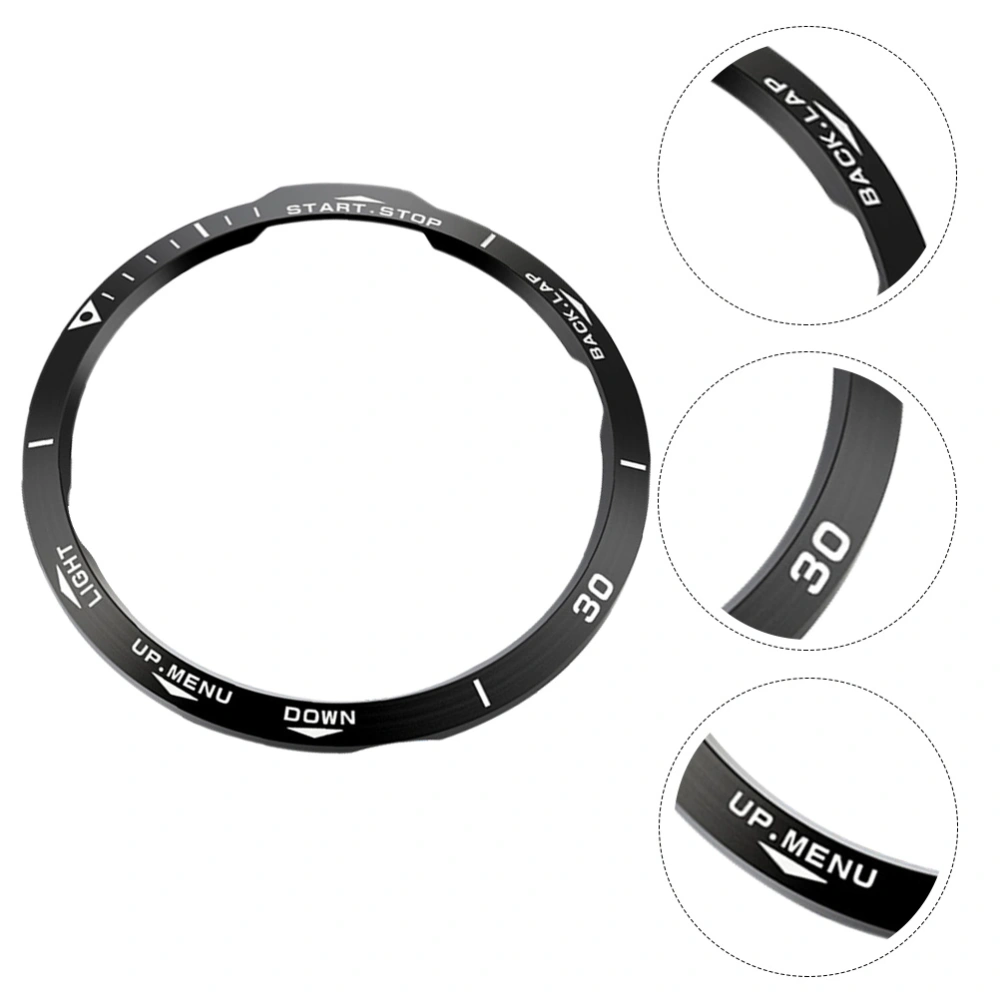 1Pc Watch Bezel Stainless Steel Ring Protective Cover Compatible with Garmin Fenix 6X