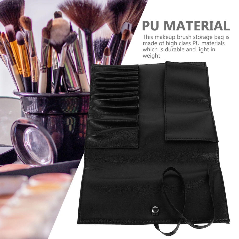 Makeup Brush Holder Makeup Tool Organizer Makeup Brush Organizer Roll Up Brush Bag