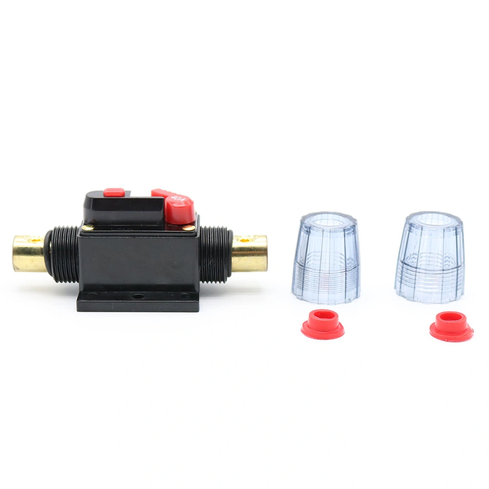 40 Amp In-Line Circuit Breaker Stereo-Audio Car RV 40A Fuse 12V/24V/32V