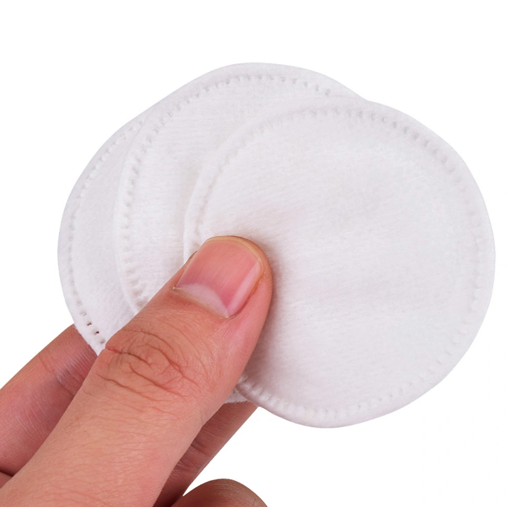 1Set Disposable Natural Pure Cotton Pads Makeup Remover Pads with Portable Bag