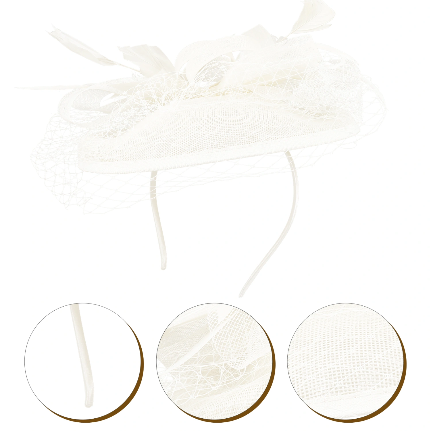 Mesh Fascinator Hat Tea Party Hat Women Fascinator headband Wedding Fascinator Headpiece