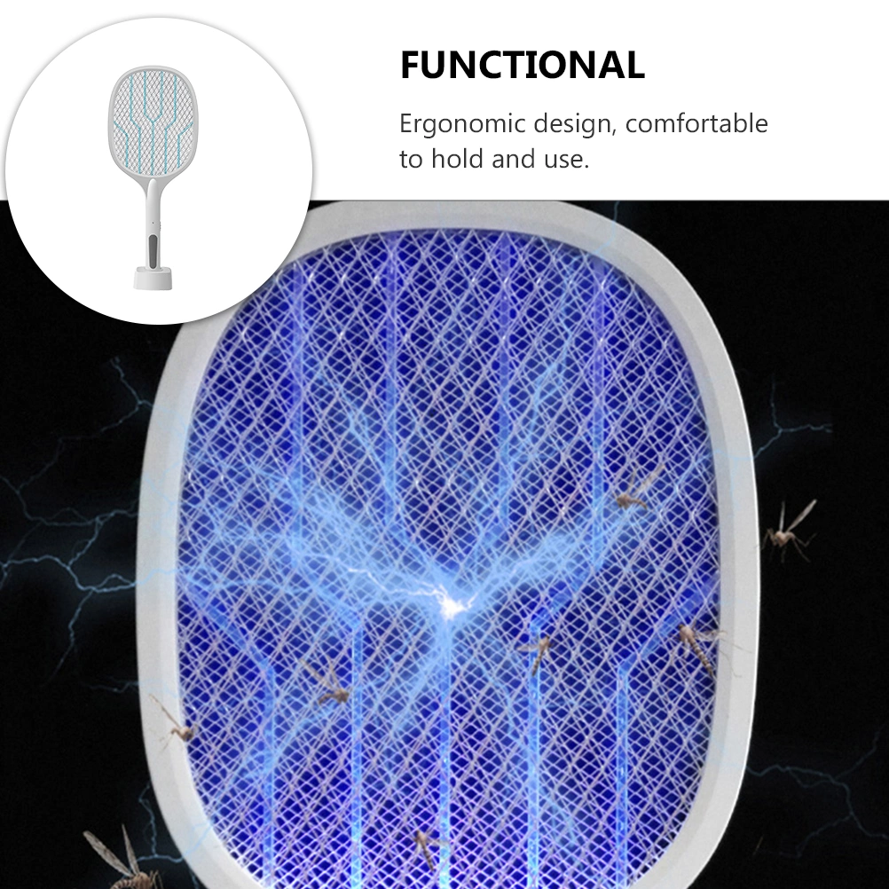 USB Charging Mosquito Swatter Portable Mosquito Killer Bat Electronic Flyswatter