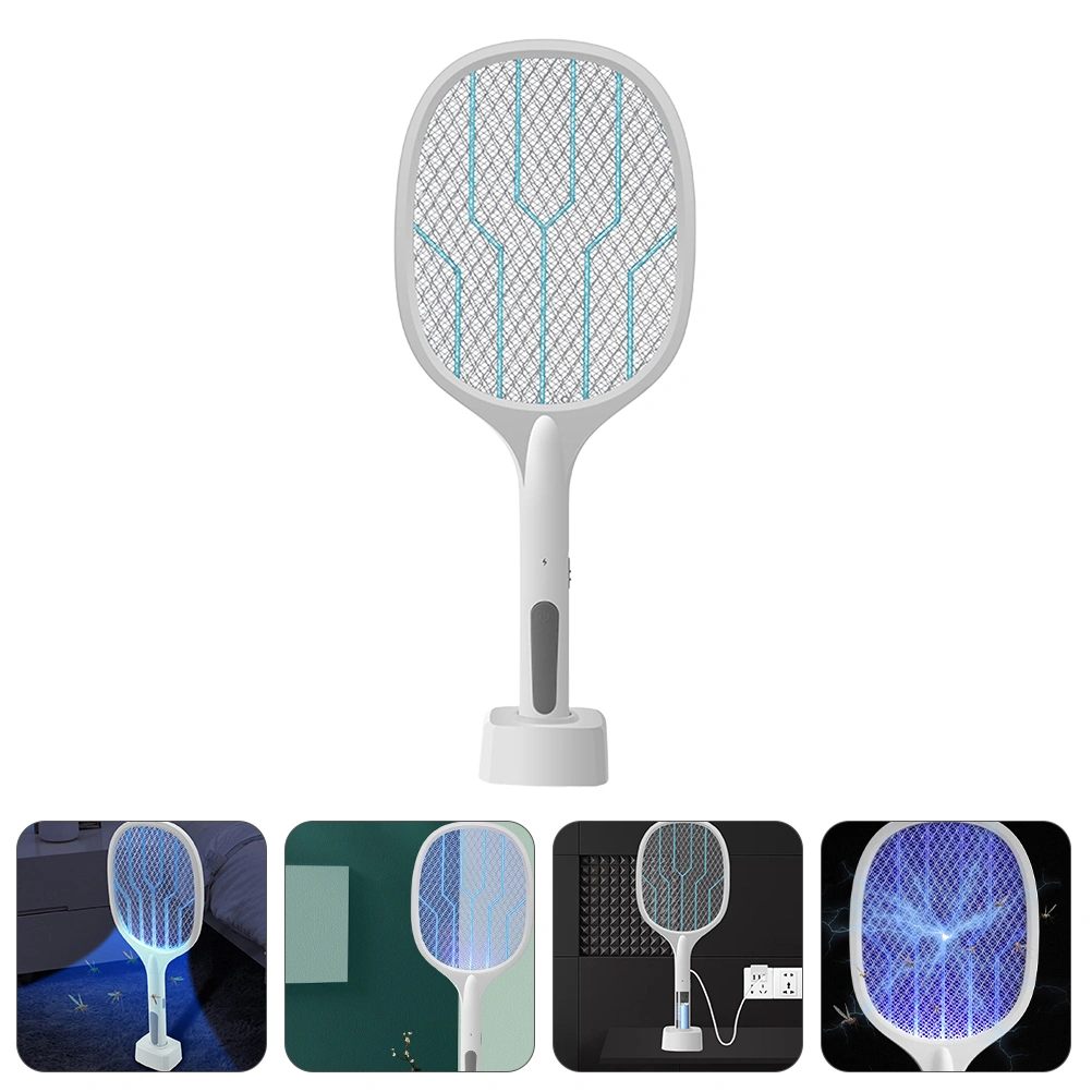 USB Charging Mosquito Swatter Portable Mosquito Killer Bat Electronic Flyswatter
