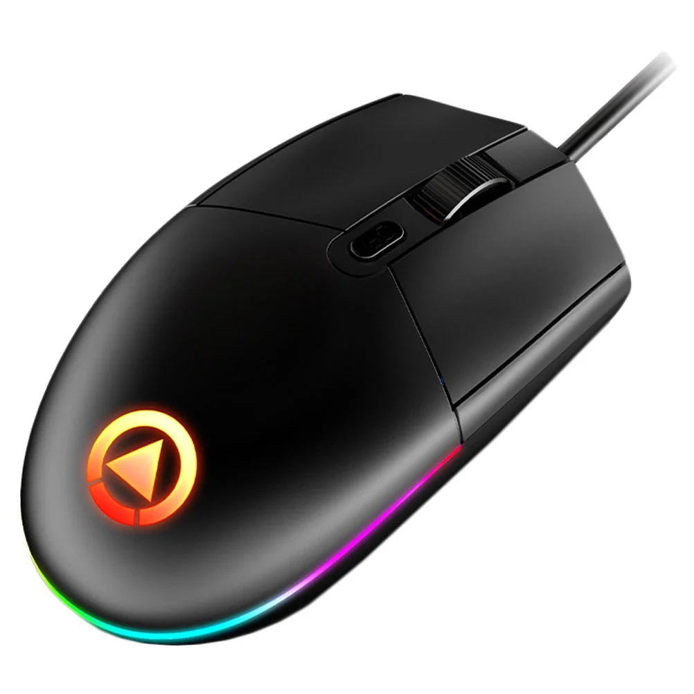 Wired Mouse Ergonomic Frosted Anti-slip Breathing Light Gaming Mouse for Laptop