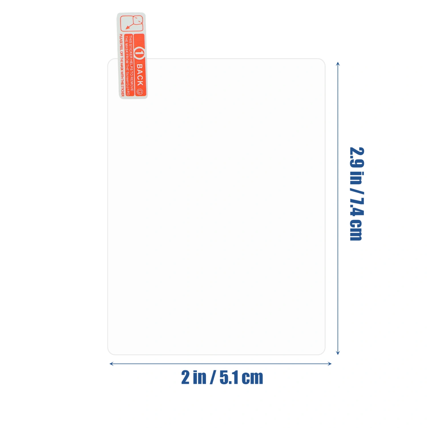 3pcs Camera Screen Protector Compatible For A7 IV Display Tempered Glass Film