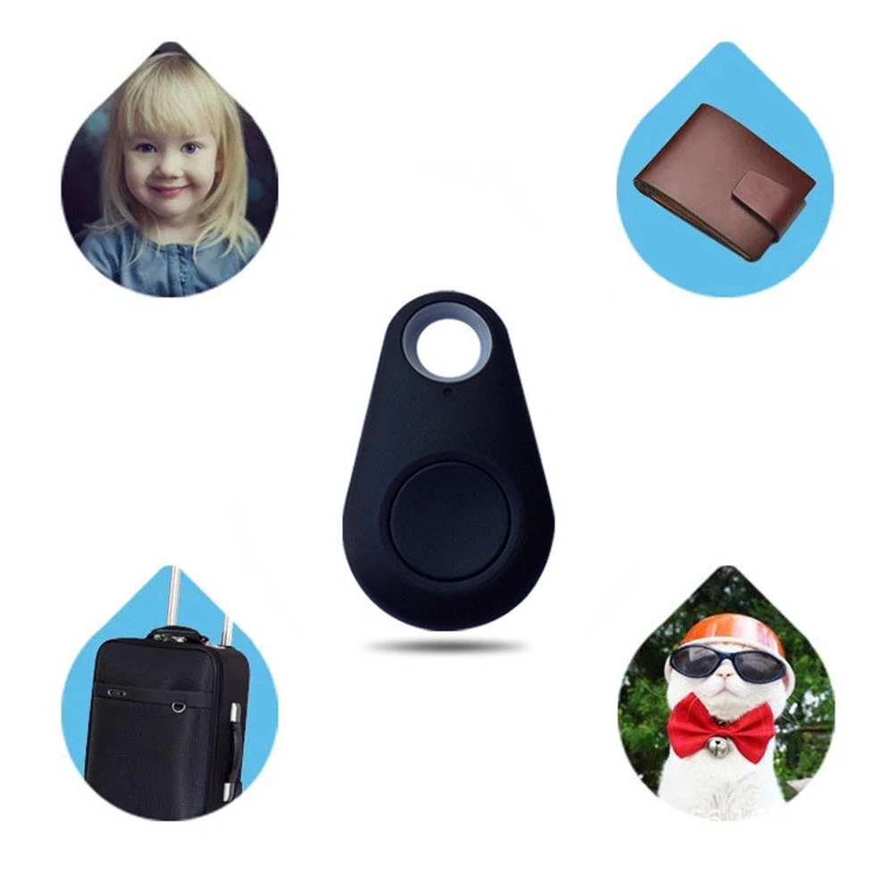 Smart Finder Locator Pet Alarm Wireless 4.0 Anti-lost Sensor Remote Selfie Shutter Seeker Itag for Kids Bag Wallet Keys Car SmartPhone (White)