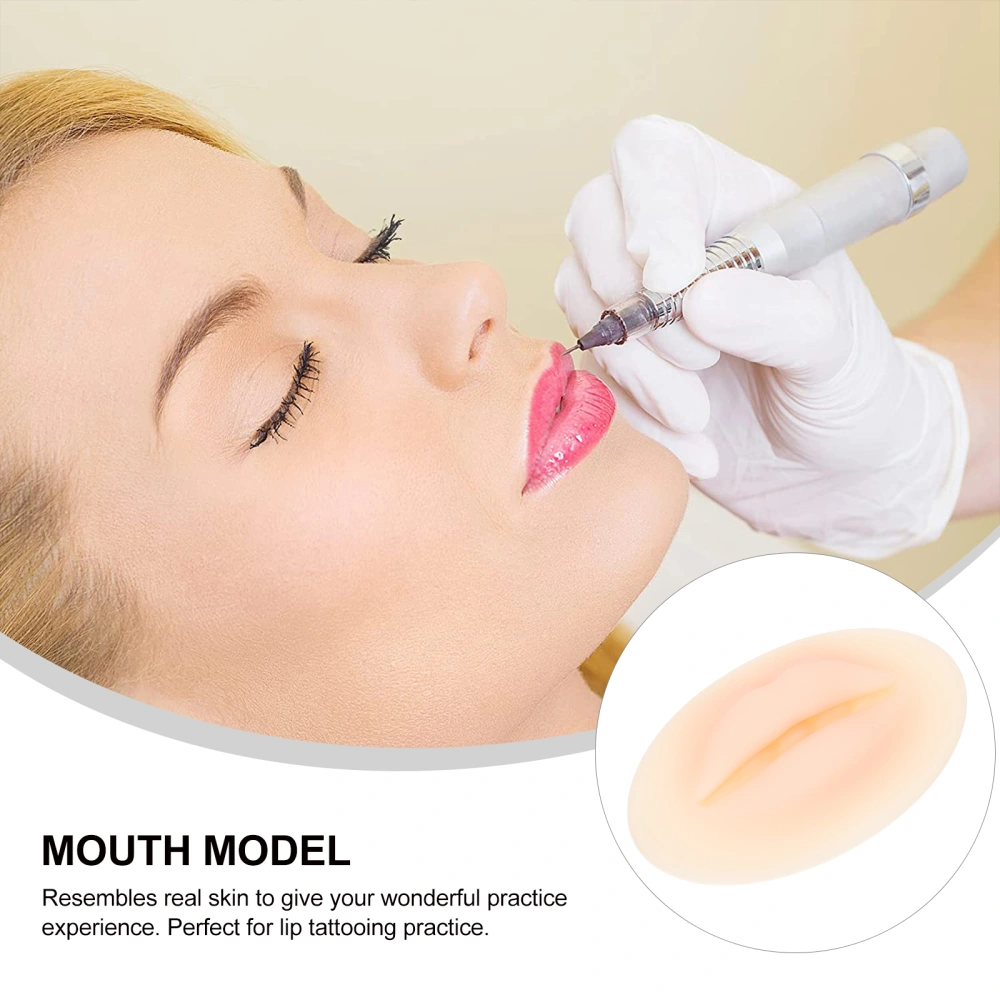 Mouth Model Tattoos Skin Practice Silicone Mouth Tattooing Practice Model